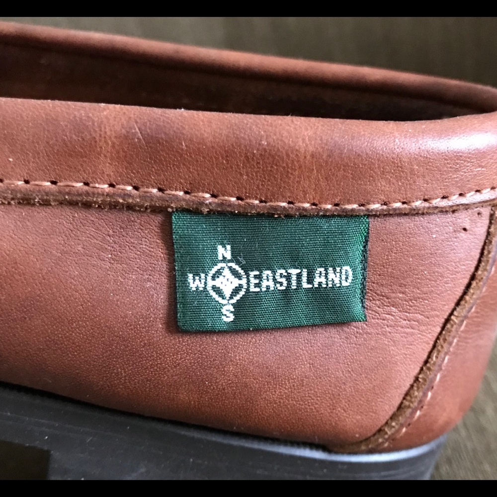 EASTLAND  Vintage Leather Driving Loafers! EUC!  8 - Picture 6 of 8